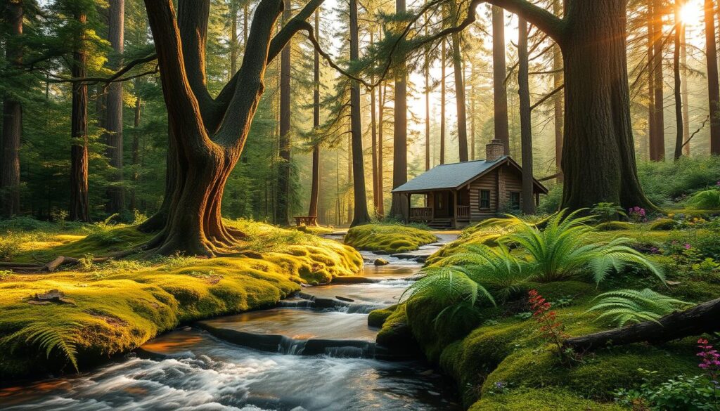 forest retreats