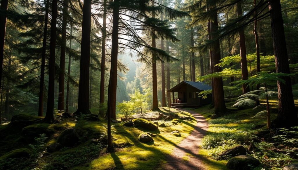 forest retreats
