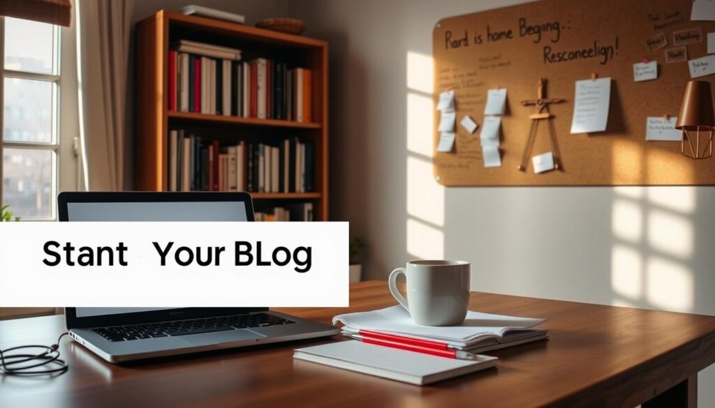 starting a blog setup