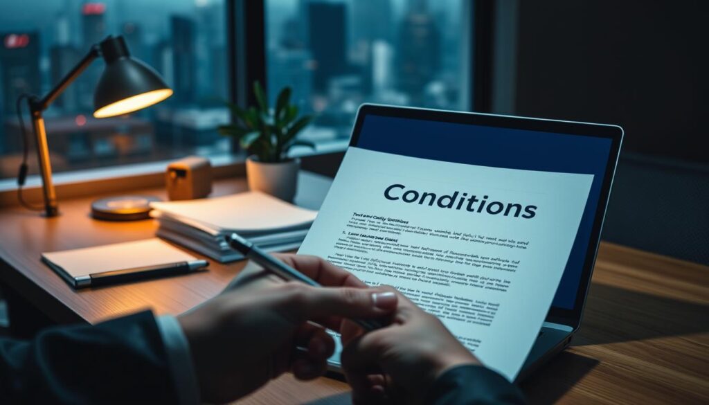 terms and conditions of exclusive deals